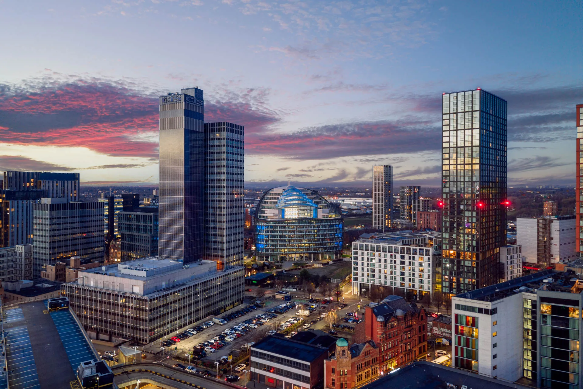 Manchester cityscape
